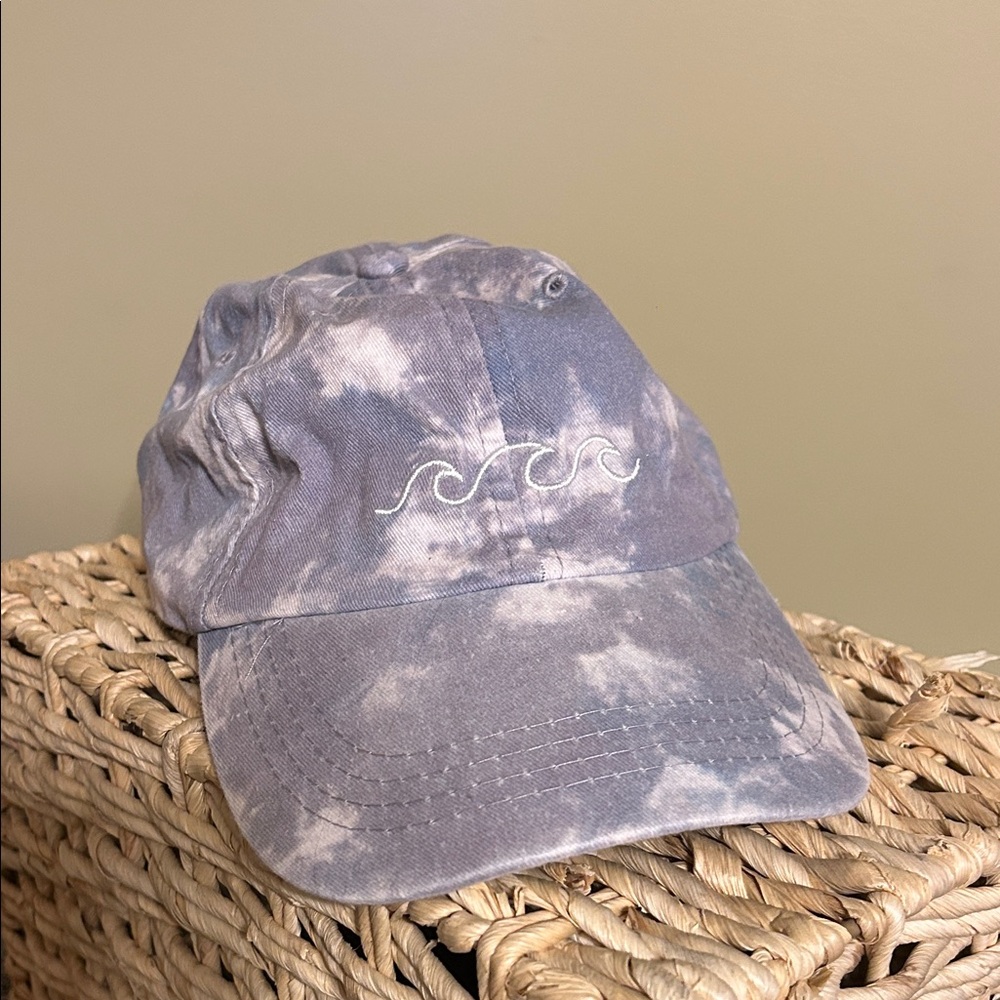Tie-Dye Blue Women's Cap